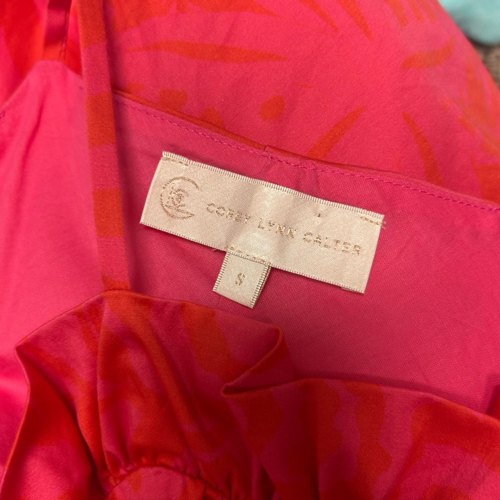 Corey Lynn Calter Vibrant Pink Top - Picture 2 of 2